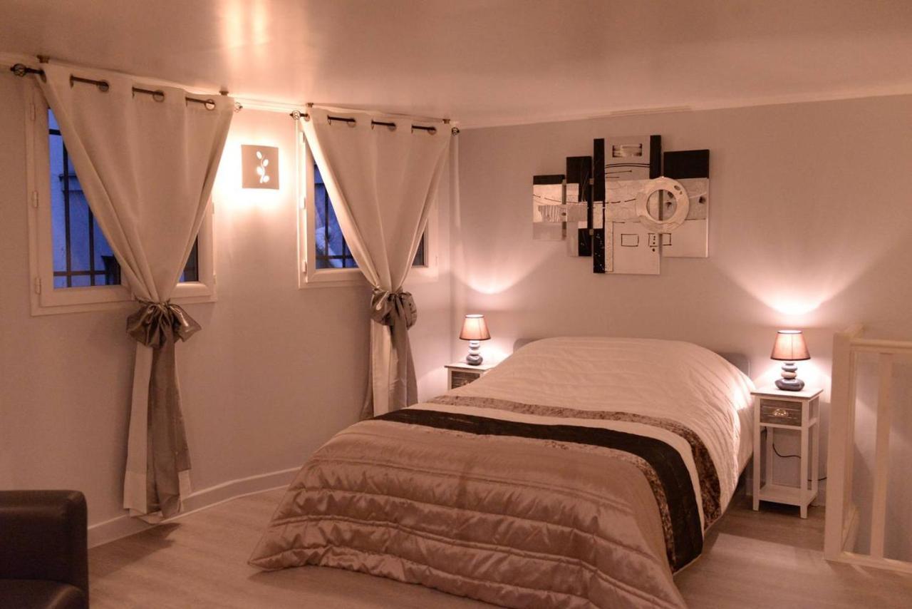 Beau Studio Meuble 2Min Du Moulin Rouge Paris Exterior foto